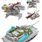 Configuraciones en vista trasera de la maqueta del carro de combate M1A2 Abrams SEP V2 en escala 1:35 de RFM referencia 5156