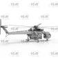 Foto trasera de la maqueta del helicóptero contra incendios S-64E en escala 1:35 de ICM referencia 53060