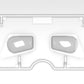 Transparentes 2 de la maqueta del helicóptero contra incendios S-64E en escala 1:35 de ICM referencia 53060