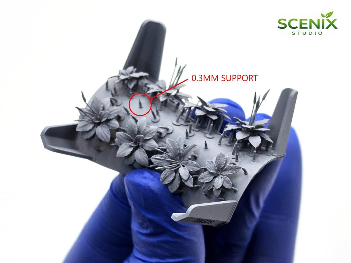 Soportes del set de matojos de plantas llanten en escala 1:35 de Secnix Studio referencia SXP35004