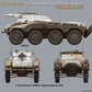 Decoración 2 de la maqueta del vehículo alemán Sd.Kfz.234/3 Stummel de versión tardía en escala 1:35 de Miniart referencia 53046