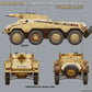 Decoración 4 de la maqueta del vehículo alemán Sd.Kfz.234/3 Stummel de versión tardía en escala 1:35 de Miniart referencia 53046