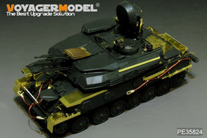 Foto frontal del set de mejora básico para Shilka de Voyager Model en escala 1:35 referencia PE35824
