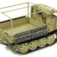 Foto lateral derecha de la maqueta del tractor alemán RSO/01 en escala 1:35 de Tamiya referencia 35394