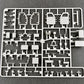 Piezas 7 de la maqueta del vehículo norteamericano de mando  control M4 en escala 1:35 de Trumpeter referencia 01063