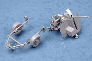 Foto de la maqueta del cañón antiaéreo alemán Flak 43 en escala 1:35 de Trumpeter referencia 02311