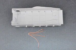 Piezas 1 de la maqueta del carro de combate ruso T-80BV en escala 1:35 de Trumpeter referencia 05566