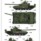 Decoraciones de la maqueta del carro de combate ruso T-80BVM en escala 1:35 de Trumpeter referencia 09587