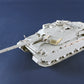 Foto lateral izquierda de la maqueta del carro de combate británico Challenguer 1 en escala 1:35 de Trumpeter referencia 09611