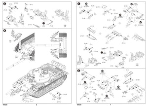 Instrucciones de montaje del sistema anti-minas ruso KMT-6 en escala 1:35 de Trumpeter referencia 06629