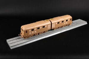 Foto completa de la maqueta de la locomotora alemana V188 en escala 1:35 de Trumpeter referencia 00225