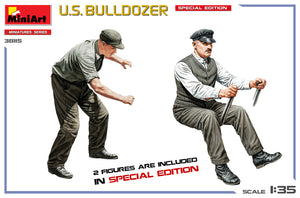 Figuras incluidas en la maqueta del US Bulldozer en escala 1:35 de Miniart referencia 38115