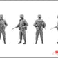 Foto de la figura 2 de la caja de figuras de soldados de élite norteamericanos en Iraq en escala 1:35 de ICM referencia 35201