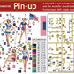 Contraportada de la caja del set de figuras de chicas pin-up norteamericanas en escala 1:35 de Master Box referencia 35183