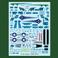 Calcas de la maqueta del caza Douglas A-4B Skyhawk en escala 148 de Hobby Boss referencia 81790