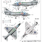 Decoración 1 de la maqueta del caza Douglas A-4B Skyhawk en escala 148 de Hobby Boss referencia 81790