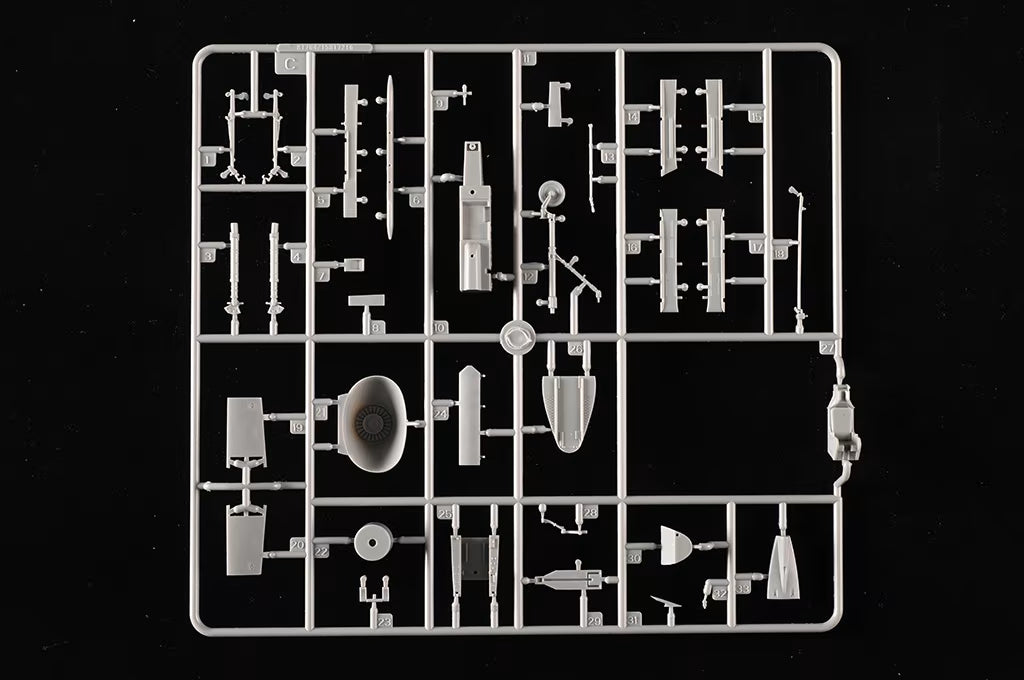 Piezas 3 de la maqueta del caza Douglas A-4B Skyhawk en escala 148 de Hobby Boss referencia 81790