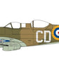 Decoración 2 de la maqueta del caza Spitfire Tr.9 versión de entrenamiento en escala 1:48 de Airfix referencia A05143