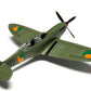 Foto trasera de la maqueta del caza Spitfire Tr.9 versión de entrenamiento en escala 1:48 de Airfix referencia A05143