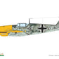 Decoración 3 de la maqueta del caza alemán Bf-109F-2 en escala 1:48 de Eduard edición Weekend referencia 84212
