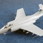 Foto lateral izquierda de la maqueta del avión de ataque británico Buccaneer S.2D en escala 1:48 de Trumpeter referencia 05845