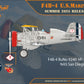 Decoración 1 de la maqueta del caza de entrenamiento de los US Marines F4F-4 en escala 1:48 de Clear Prop referencia 4827