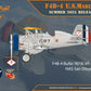 Decoración 3 de la maqueta del caza de entrenamiento de los US Marines F4F-4 en escala 1:48 de Clear Prop referencia 4827
