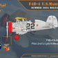 Decoración 5 de la maqueta del caza de entrenamiento de los US Marines F4F-4 en escala 1:48 de Clear Prop referencia 4827