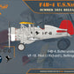 Decoración 1 de la maqueta del caza F4-B de la US Navy en escala 1:48 del fabricante Clear Prop Models referencia 4826