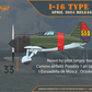 Decoración 2 de la maqueta del caza soviético I-16 mosca en escala 1:48 de Clear Prop referencia 4821