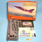 Contenido de la caja de la maqueta del avión experimental supersónico británico Faery Delta 2 en escala 1:48 de Dora Wings referencia 48064