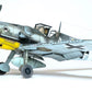 Foto lateral de la maqueta del caza alemán Bf 109 G-6 en escala 1:48 Edición PorfiPACK de Eduard referencia 82167