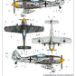 Decoración 1 de la maqueta del caza alemán Fw190 A-8 en escala 1:48 de Hobby Boss referencia 81782