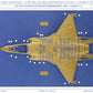 Instrucciones 1 del set de mascaras de Galaxy Hobby para la maqueta del avión embarcado norteamericano F35 B en escala 1:48 de Tamiya, referencia D48091