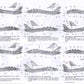 Instrucciones 1 del set de calcas para caza F-14 A Tomcat en escala 1:48 de Hi Deacl Line referencia 48-021