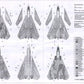 Instrucciones 2 del set de calcas para caza F-14 A Tomcat en escala 1:48 de Hi Deacl Line referencia 48-021