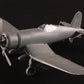 Vista lateral izquierda de la maqueta del caza embarcado norteamericano F4U2 Corsair en escala 1:48 de Hobby Boss referencia 80835