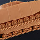 Detalle de las cadenas de la maqueta del carro de combate alemán Panzer IV Ausf J en escala 1:48 de Hobby Boss referencia 84842