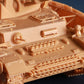 Detalle del frontal de la maqueta del carro de combate alemán Panzer IV Ausf J en escala 1:48 de Hobby Boss referencia 84842