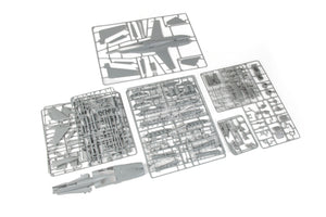 Piezas de la maqueta del F-18 en edición limitada Hornet Legacy de Eduard en escala 1:48 referencua 11195