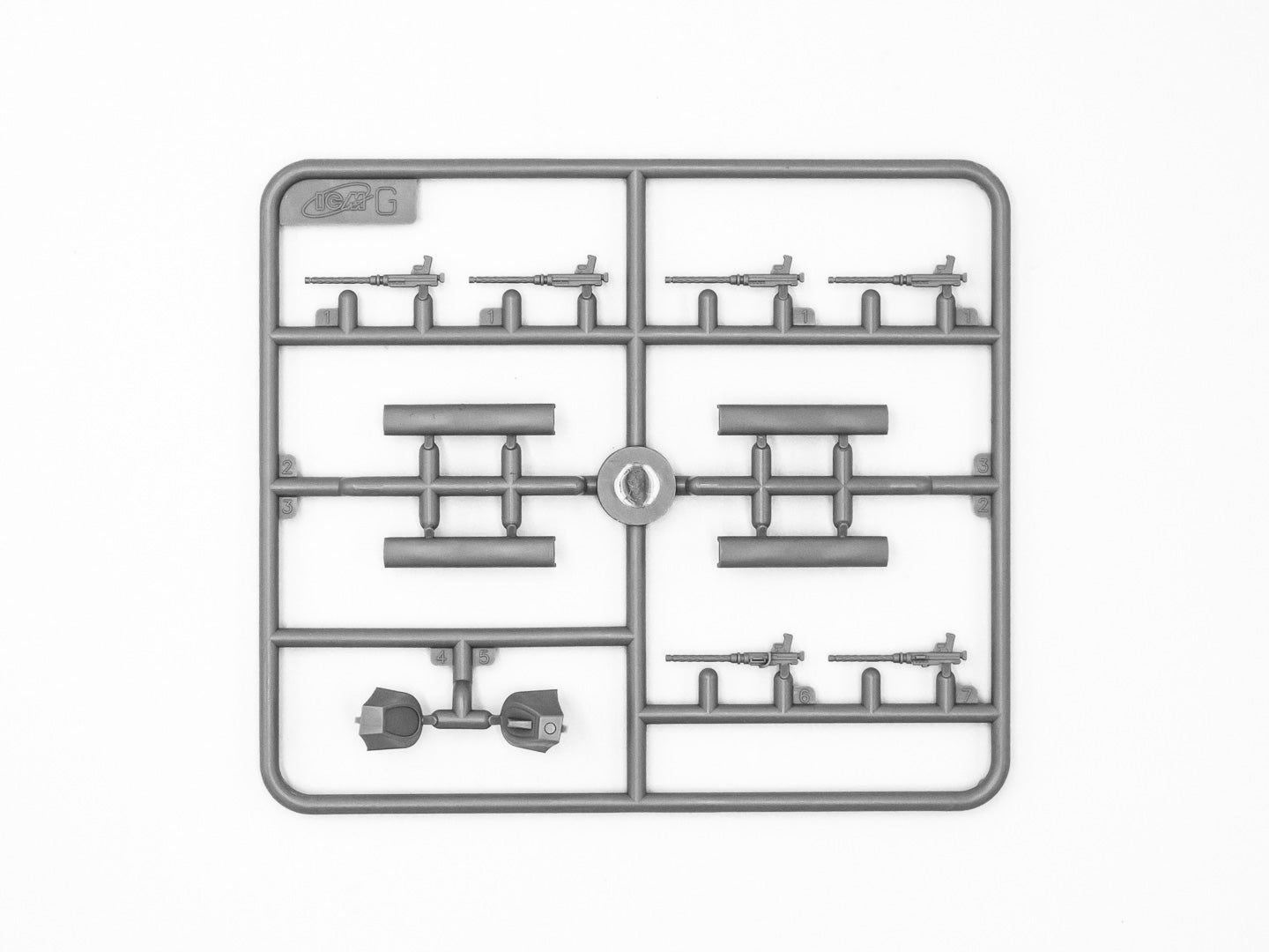 Piezas 6 de la maqueta del bombardero alemán Junkers Ju-88 A4 Torpedero en escala 1:48 de ICM referencia 48236