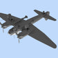 Vista inferior de la maqueta del bombardero alemán Junkers Ju-88 A4 Torpedero en escala 1:48 de ICM referencia 48236
