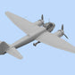 Vista posterior de la maqueta del bombardero alemán Junkers Ju-88 A4 Torpedero en escala 1:48 de ICM referencia 48236
