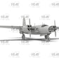 Foto frontal de la maqueta del bombardero B-26G en escala 1:48 de ICM referencia 48323