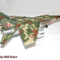 Foto trasera de la maqueta del avión ruso Mig-25 BM en escala 1:48 de IC referencia 48905