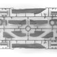 Piezas 3 de la maqueta del avión ruso Mig-25 BM en escala 1:48 de IC referencia 48905