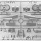 Piezas 6 de la maqueta del avión ruso Mig-25 BM en escala 1:48 de IC referencia 48905