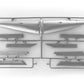 Piezas 7 de la maqueta del avión ruso Mig-25 BM en escala 1:48 de IC referencia 48905