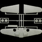 Piezas 2 de la maqueta del caza alemán Bf-109 K-4 en escala 1:48 de Italeri referencia 2805