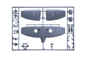 Piezas 2 de la caja de la maqueta del caza británico Spitfire Mk.IX en escala 1:48 de Italeri referencia 2843